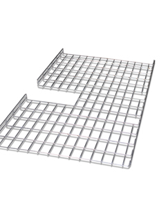 Separating wire mesh moveable ZnAl f/partition move Filia 22